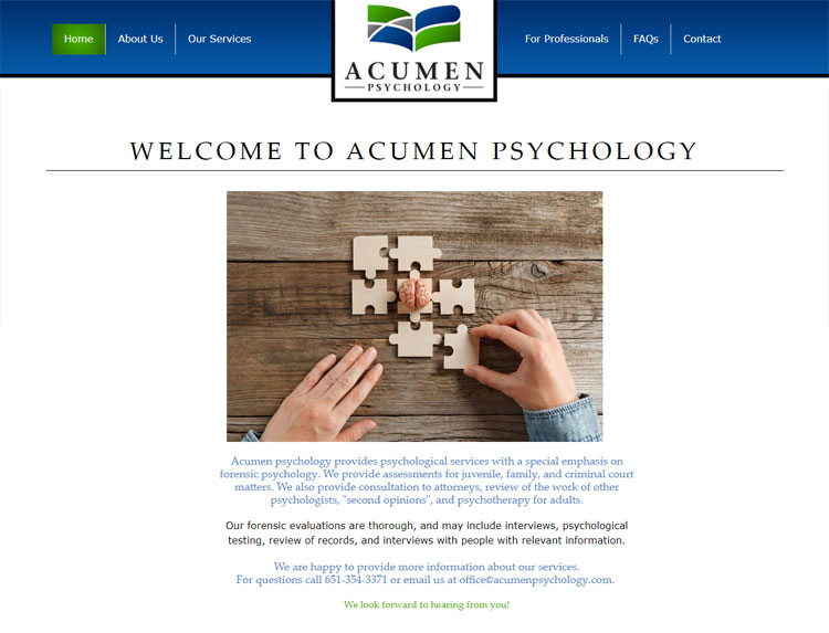 Acumen Psychology
