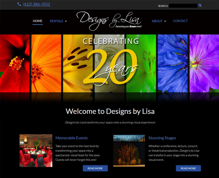 Design's By Lisa - Site Revamp