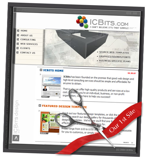 ICBits Website Development History